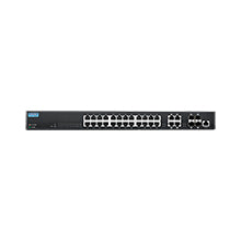 part number EKI-7428G-4CA-AE 28 port 19" Full Gigabit Managed Ethernet Switch with 4G combo port image
