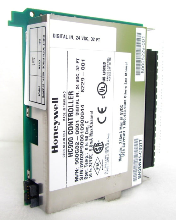 Front view of Honeywell 900G32-0001 Digital Input Module