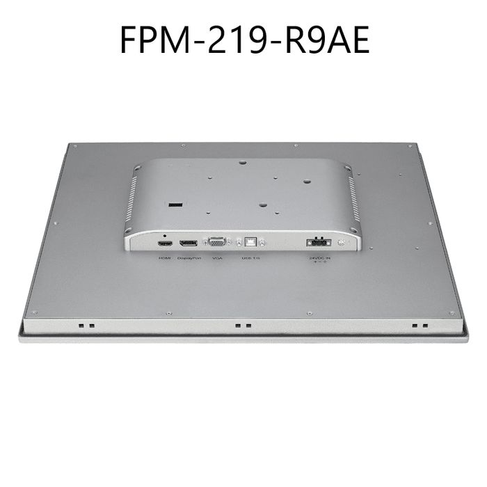 part number FPM-219-R9AE 19" SXGA Industrial Monitors with Resistive Touch Control, Direct HDMI, DP, and VGA Ports, 24 VDC in image