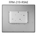 part number FPM-219-R9AE 19" SXGA Industrial Monitors with Resistive Touch Control, Direct HDMI, DP, and VGA Ports, 24 VDC in image