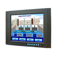 part number FPM-3151G-R3BE 15" XGA Industrial Monitor with Resistive Touchscreen, Direct-VGA, DVI Ports, and Wide Operating Temperature image