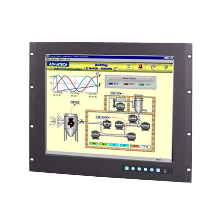part number FPM-3191G-R3BE 19" SXGA Industrial Monitor with Resistive Touch Control, Direct VGA, and DVI Ports image