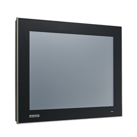 part number FPM-7151T-R3AE 15” XGA Industrial Monitor with Resistive Touch Control, Direct VGA/DP, and Wide Operating Temperature Range image