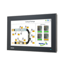 part number FPM-7151W-P3AE 15.6" WXGA Industrial Monitor with PCAP Touch Control, Direct VGA, and DVI Ports image