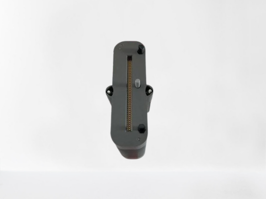 Honeywell 8C-PDOD51 mounted on DIN rail in industrial control pan