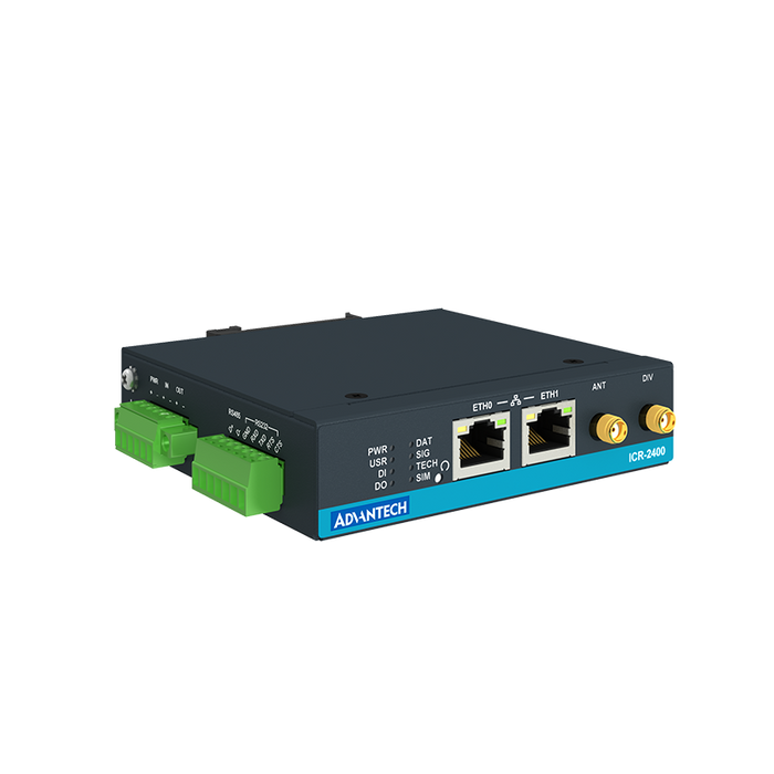 part number ICR-2431 ICR-2400, EMEA, 2x Ethernet , 1x RS232, 1x RS485, Metal, Without Accessories image