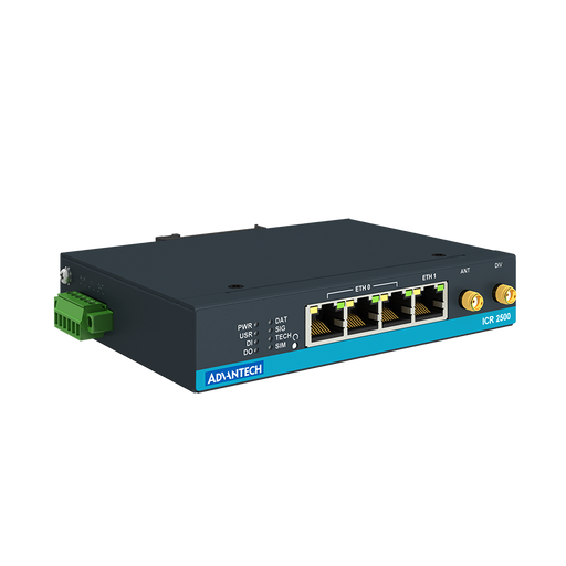 part number ICR-2531 ICR-2500, EMEA, 4x Ethernet , Metal, Without Accessories image