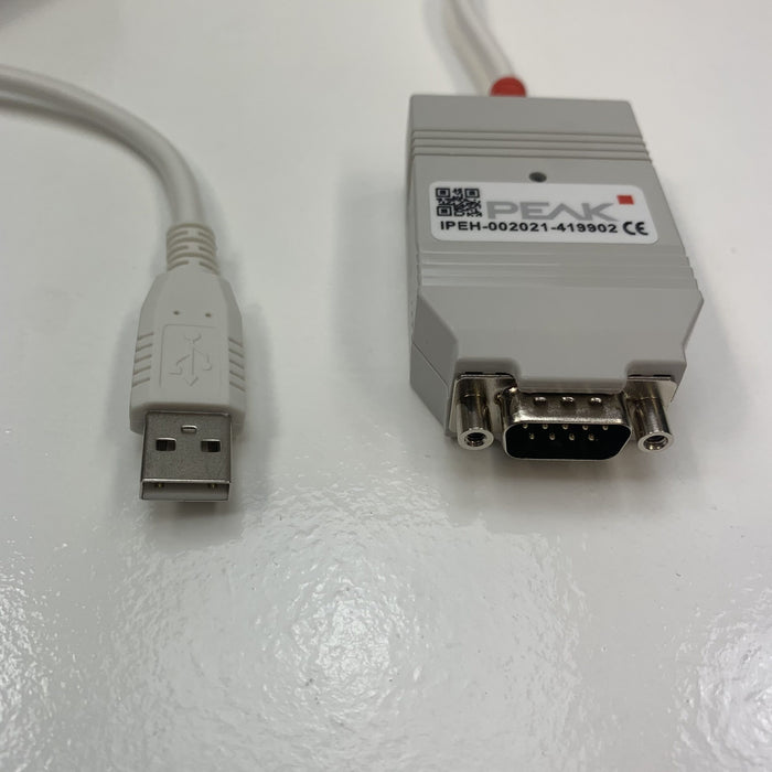 Pcan Adapter Cable Peak-System PCAN‑USB IPEH‑002021 | Non-Isolated USB‑to‑CAN Adapter ...