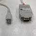wide view showing USB‑A cable and D‑Sub 9‑pin CAN connector