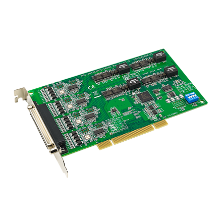 part number PCI-1610B-DE 4-port RS-232 PCI Communication Card with Surge image