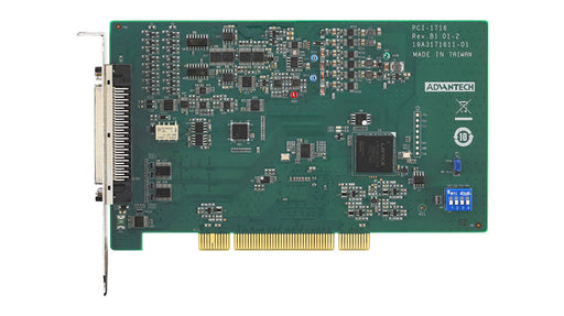 part number PCI-1716-BE 500 kS/s, 16-bit, 16-ch Multifunction PCI Card image