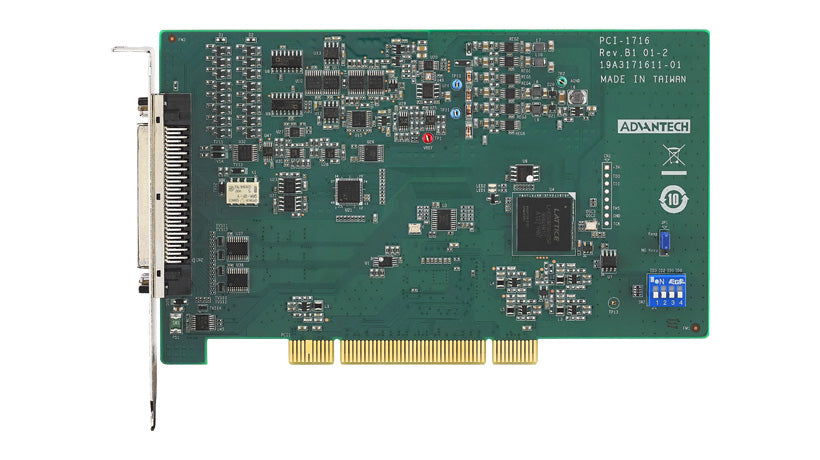 part number PCI-1716-BE 500 kS/s, 16-bit, 16-ch Multifunction PCI Card image