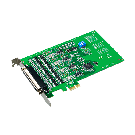 part number PCIE-1610B-AE 4-port RS-232 PCIe Communication Card with Surge image