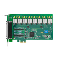 part number PCIE-1762H-AE 16-ch Relay and 16-ch Isolated Digital Input PCIe Card image