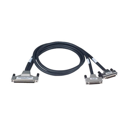 part number PCL-10250-2E SCSI-100 to 2*SCSI-50 Shielded Cable, 2m image