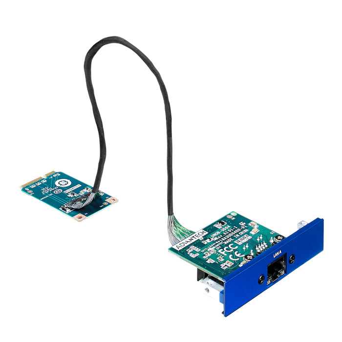 part number PCM-24R1TP-BE iDoor Module: 1-Port Gigabit Ethernet, Intel® I225, mPCIe, RJ45 image