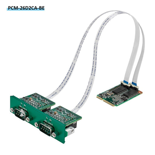 part number PCM-26D2CA-BE iDoor Module: SJA1000 CANBus, mPCIe, DB9 x2 image