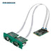 part number PCM-26D2CA-BE iDoor Module: SJA1000 CANBus, mPCIe, DB9 x2 image