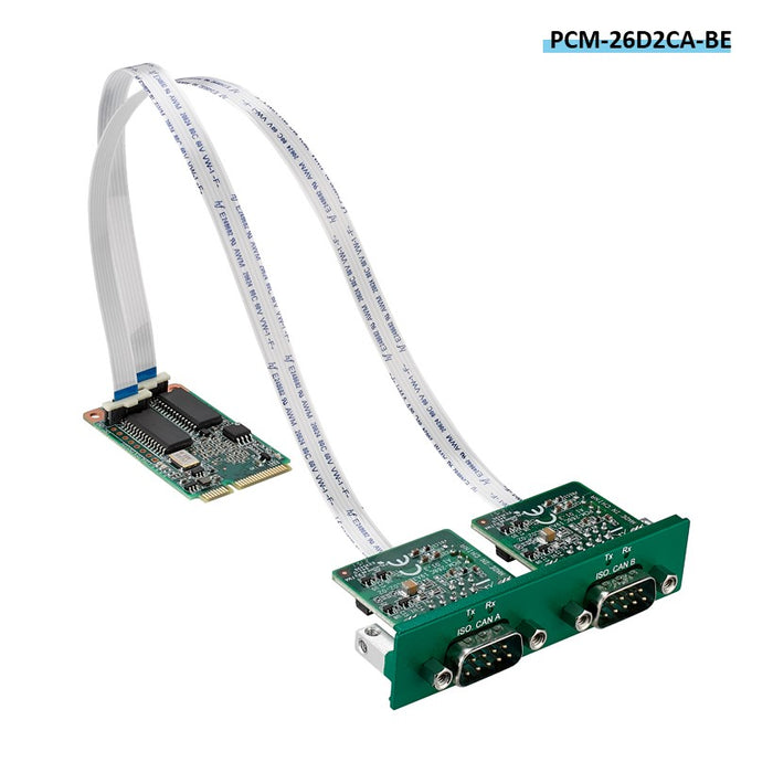 part number PCM-26D2CA-BE iDoor Module: SJA1000 CANBus, mPCIe, DB9 x2 image
