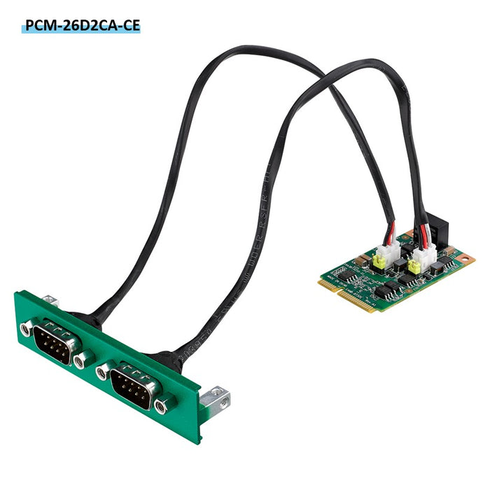 part number PCM-26D2CA-BE iDoor Module: SJA1000 CANBus, mPCIe, DB9 x2 image