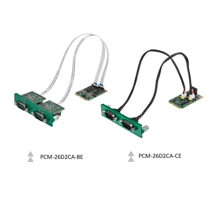 part number PCM-26D2CA-BE iDoor Module: SJA1000 CANBus, mPCIe, DB9 x2 image