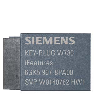 Siemens 6GK5907-8PA00 KEY-PLUG W780 iFeatures
