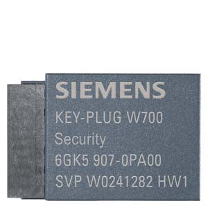 Siemens 6GK5907-0PA00 KEY-PLUG W700 Security