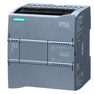 Siemens 6ES7211-1HE40-0XB0 CPU 1211C, DC/DC/Relay, 6DI/4DO/2AI