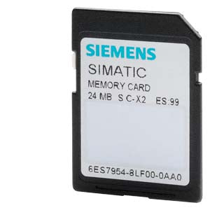 Siemens 6ES7954-8LF04-0AA0 SIMATIC S7 Memory Card, 24 MB