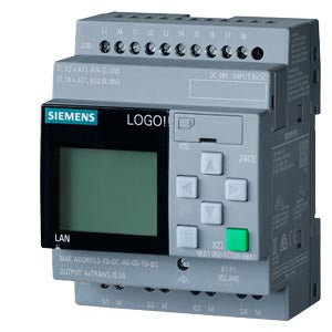 Siemens 6ED1052-1CC08-0BA2  24CE, 8DI(4AI)/4DO, 400 Blocks