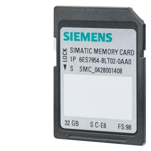 Siemens 6ES7954-8LT04-0AA0 SIMATIC S7 Memory Card, 32 GB