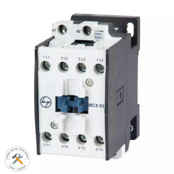 L&T CS94221 Accessories : 1NO+1NC Add-on Auxiliary Contact Block Side Mounting (First Right) for MNX 9-40/MCX 01-04