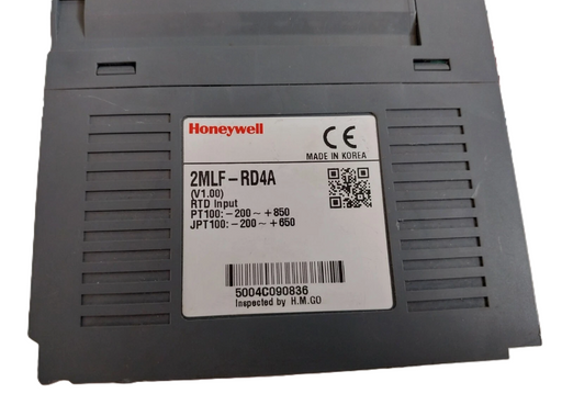 Back label view of 2MLF-RD4A Automation Input Module