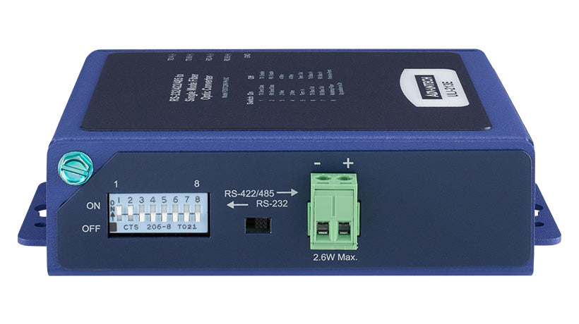 part number BB-FOSTCDRI-PH-SC ULI-213E - Serial to Fiber Converter, RS-232/422/485 TB to SM Fiber SC, Ind. Panel, C1D2 image