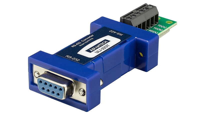 part number BB-422PP9TB ULI-223T - RS-232 (DB9 Female) to RS-422 (Terminal Block) Converter, Port Powered image