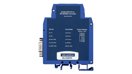 part number BB-485LDRC9 ULI-224TC - RS-232 to Isolated RS-422/485 Converter, Industrial, DIN Rail Mounted image