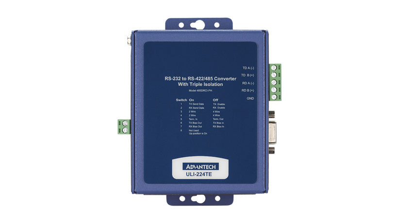 part number BB-485DRCI-PH ULI-224TE - Serial Converter, RS-232 (DB9) to RS-422/485 (TB) , Isolated, Ind., DIN Mount, C1D2 image