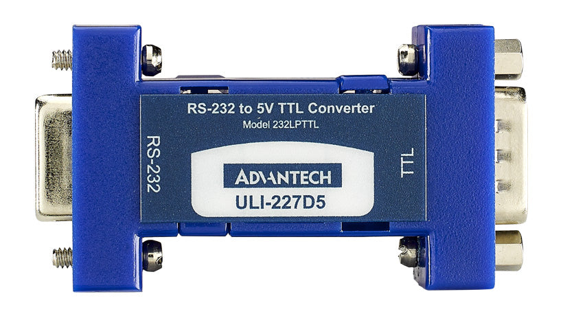 part number BB-232LPTTL ULI-227D5 - RS-232 (DB9F) to 5 Volt TTL (DB9 Male) Converter, Port Powered image