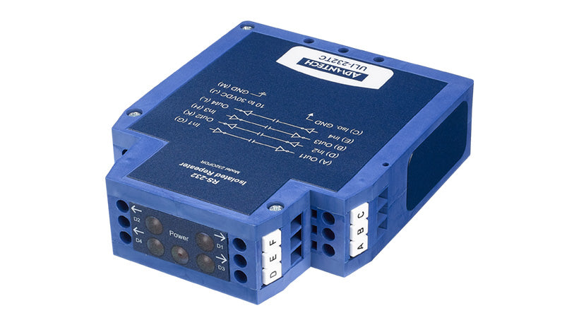 part number BB-232OPDR ULI-232TC - Serial Repeater, RS-232, TB, Isolated, Ind. DIN image