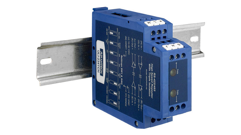part number BB-485OPDR-HS ULI-234TCH - Serial Repeater, RS-422/485 TB, Isolated, Ind. DIN, High Speed image