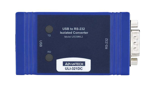 part number BB-USO9ML2-A ULI-321DC - USB 2.0 to RS-232 Converter, DB9 Male. Isolated image