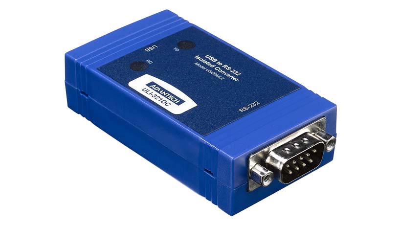 part number BB-USO9ML2-A ULI-321DC - USB 2.0 to RS-232 Converter, DB9 Male. Isolated image