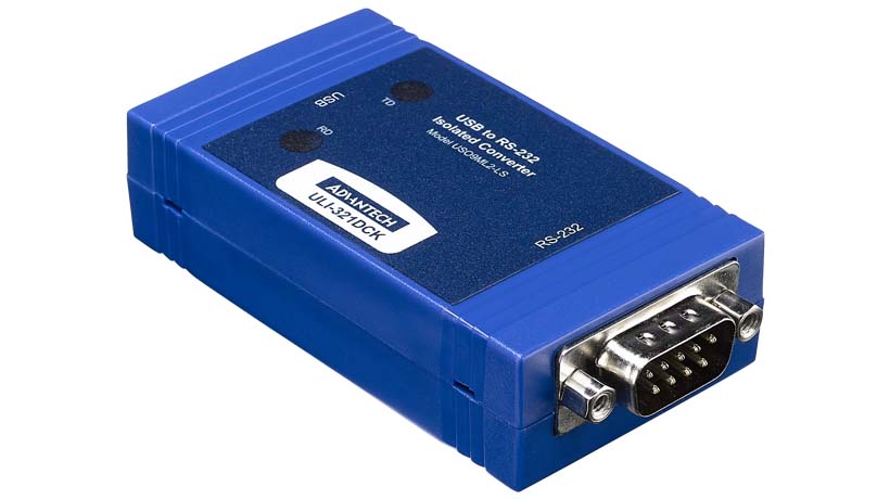 part number BB-USO9ML2-LS-A ULI-321DCK - USB 2.0 to RS-232 Converter, DB9 Male. Isolated. Locked Serial Number image