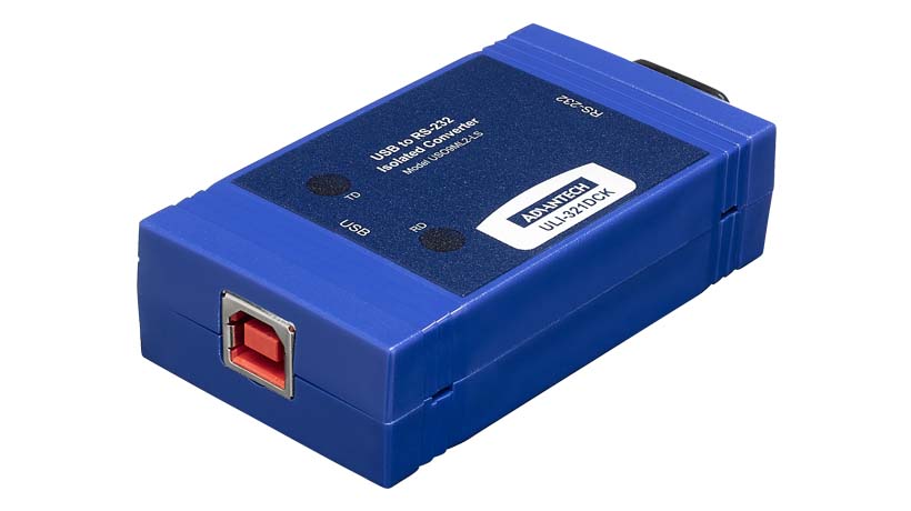 part number BB-USO9ML2-LS-A ULI-321DCK - USB 2.0 to RS-232 Converter, DB9 Male. Isolated. Locked Serial Number image