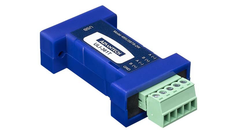 part number BB-485USBTB-2W-A ULI-361T - USB to RS-485 2 Wire  (Terminal Block) Converter image