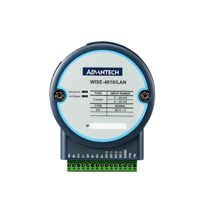 part number WISE-4010LAN-B 4-ch CI 4-ch DO IoT Ethernet I/O Module image