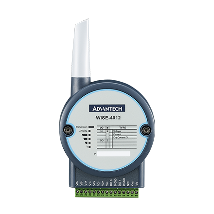 part number WISE-4012-AE 4AI/2DO 2.4G WiFi IoT Wireless I/O image
