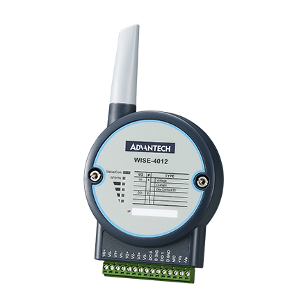part number WISE-4012-AE 4AI/2DO 2.4G WiFi IoT Wireless I/O image