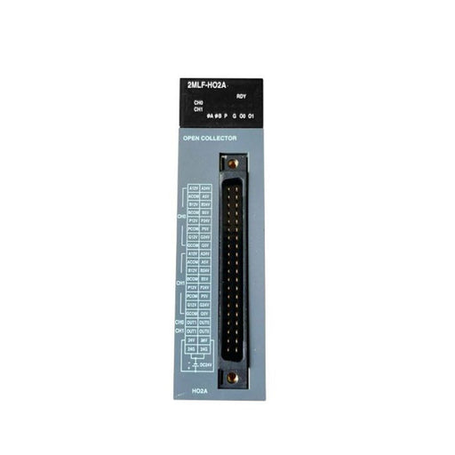 Honeywell 2MLF‑HO2A‑CC pulse input module, 2‑channel open collector front view