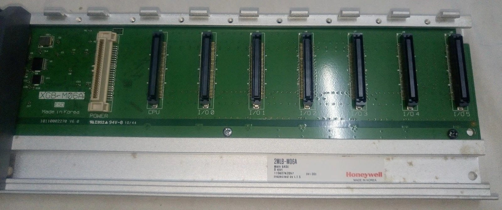 Honeywell 2MLB‑M06A‑CC 6‑slot main base front view